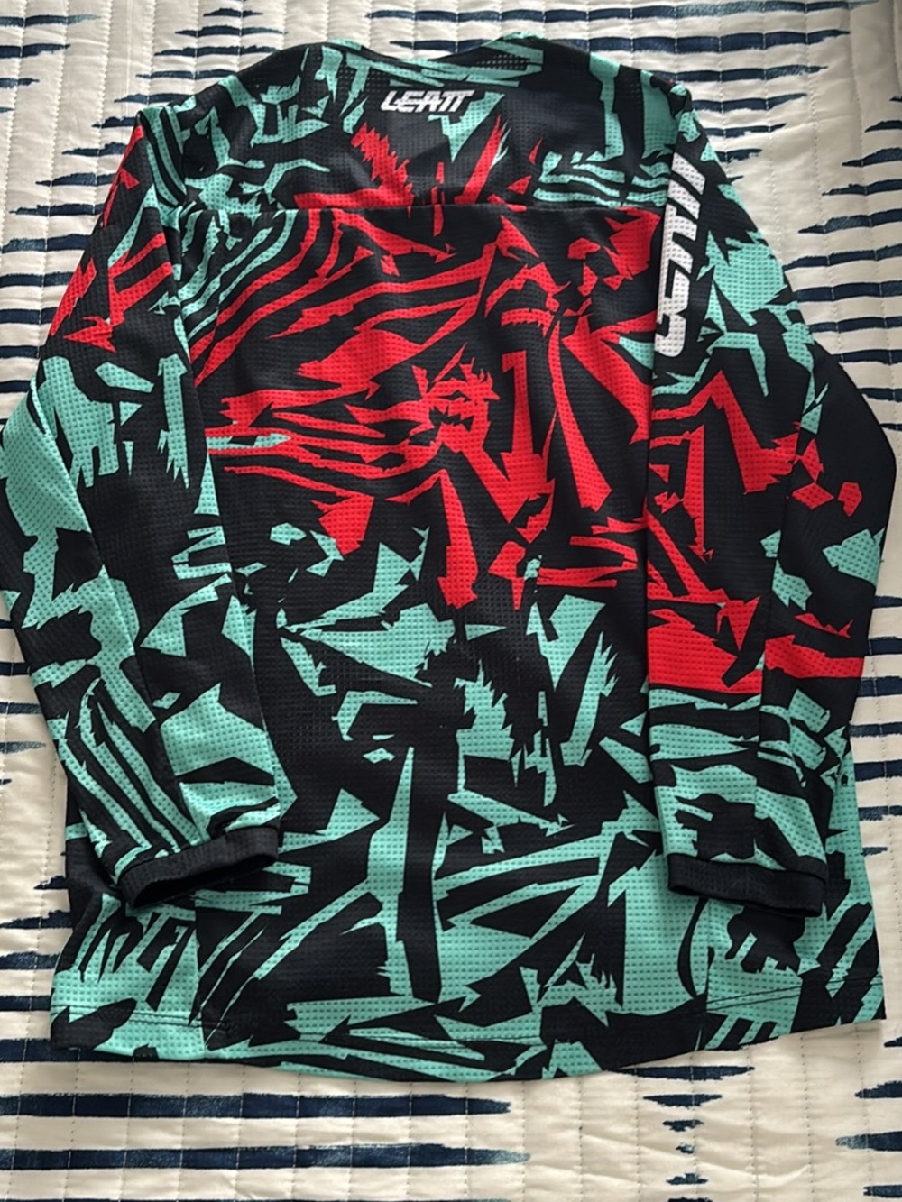 Leatt Kids Ride Kit 3.5 JR Short Sleeve Shirt - Black & Red